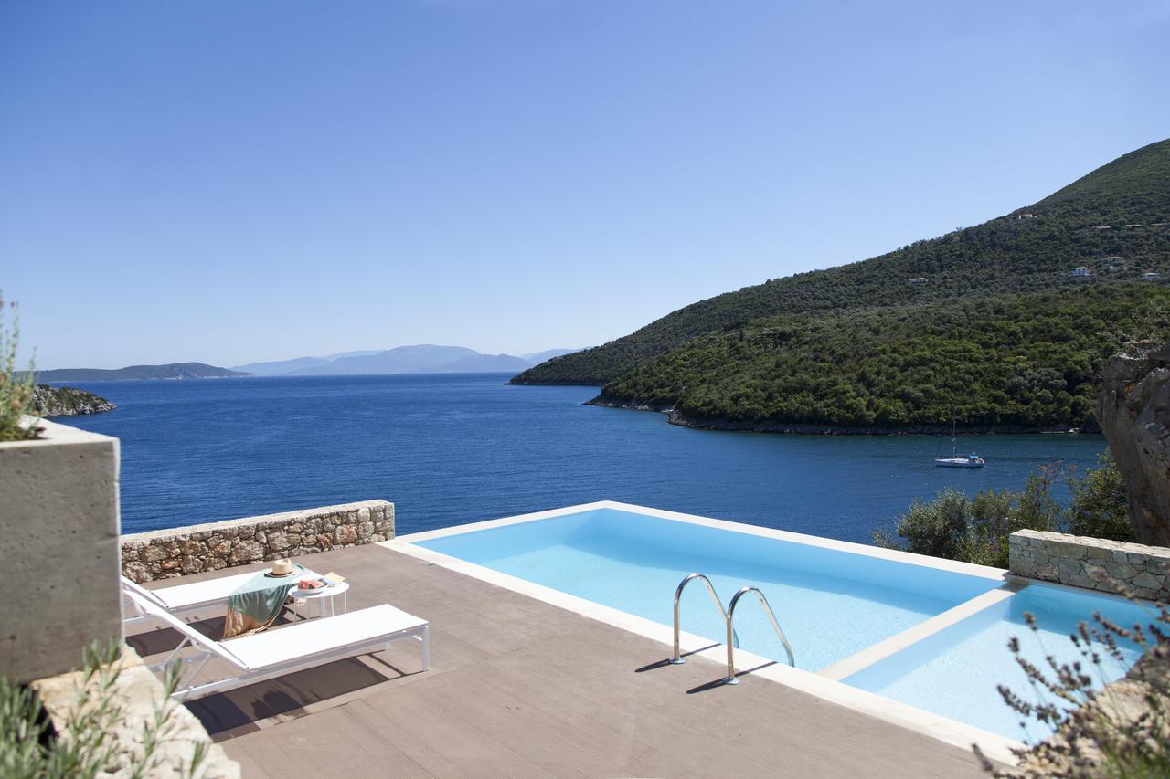 Villa Kalamos - Modern Villa In Sivota Bay With Direct Access To Sea المظهر الخارجي الصورة